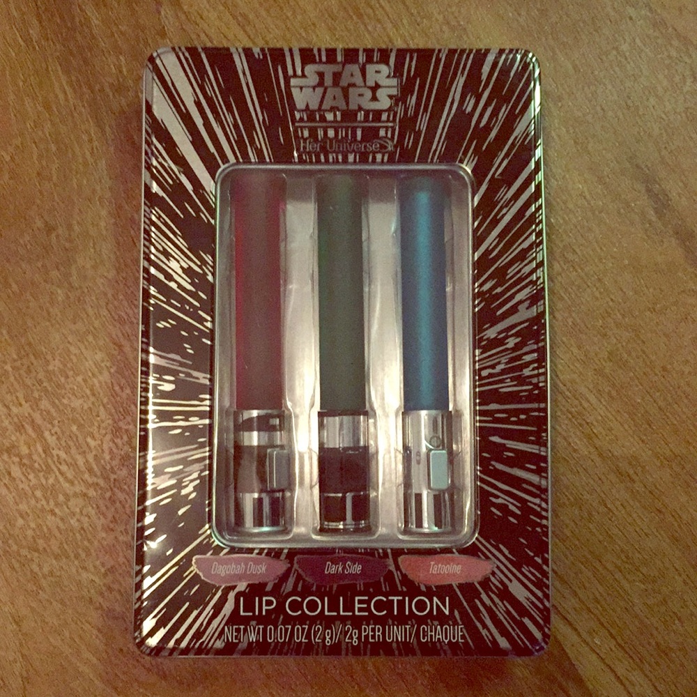 NWT Star Wars Lip Collection